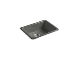 Iron/Tones 24-1/4" top-/undermount single-bowl bar sink