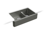 Whitehaven Smart Divide 35-3/4" undermount double-bowl farmhouse kitchen sink