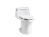 San Souci One-piece compact elongated toilet with concealed trapway, 1.28 gpf