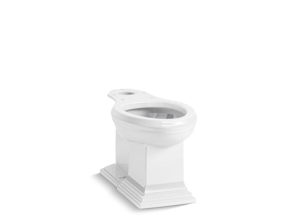 Memoirs Elongated toilet bowl with concealed trapway