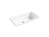 Iron/Tones 33" top-/undermount single-bowl kitchen sink