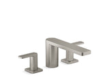 Parallel Deck-mount bath faucet