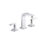 Parallel Widespread bathroom sink faucet, 1.0 gpm